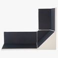 thumbnail image 4 of Riverbay Furniture Wood Kitchen Breakfast Corner Nook Dining Set in Charcoal, 4 of 20