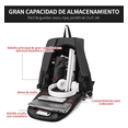 thumbnail image 4 of Bolsa De Casco De Mochila Para Motociclistas NEGRO, 4 of 5