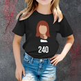 thumbnail image 2 of LILELIS Squid Game Kids Fashion Game Theme Printed T Shirt, 2 of 4