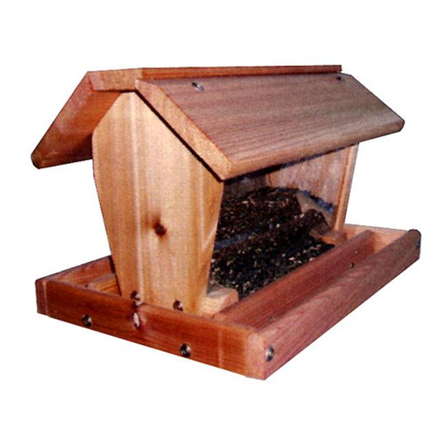 Stovall Wood 12 lb Medium Barn Hanging Feeder