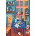 thumbnail image 3 of "Menton Interior" Painting Print on Canvas, 3 of 5