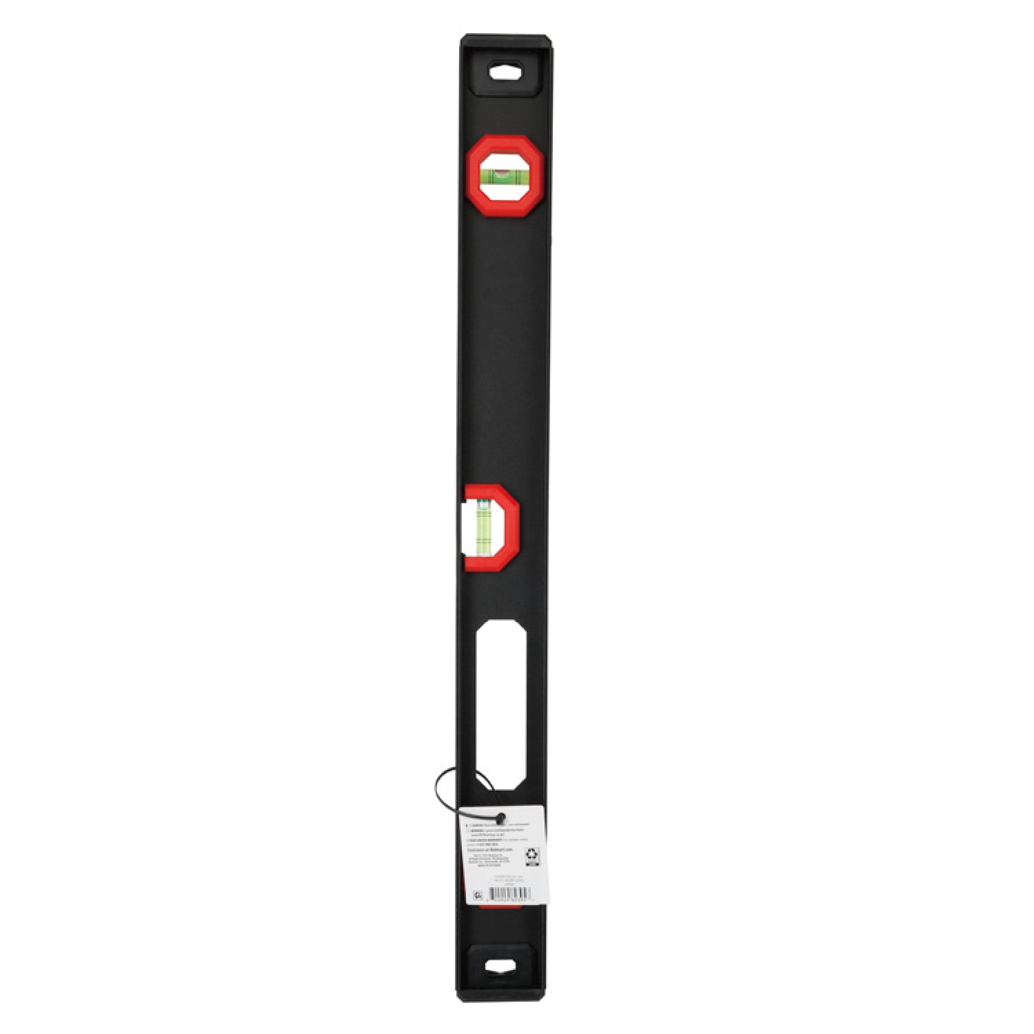 Hyper Tough 24-inch Heavy Duty 3 Vial Box Beam Level