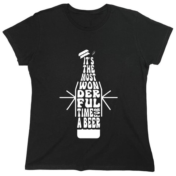 It's The Most Wonderful Time For a B**r Sarcastic Humor Novelty Funny Women's Casual Tees