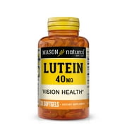 Mason Natural Lutein 3.50 Healthy Vision and Eye Function, 30 Softgels