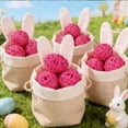 thumbnail image 7 of 2 Pack Easter Basket Stuffers, 2.56 Inch Natural Decorative Wicker Rattan Eggs, Rustic Decorative Eggs Vase Fillers for Egg Hunt Supplies, Party Favors, Goodie Bag Stuffers, Easter Decorations, 7 of 7