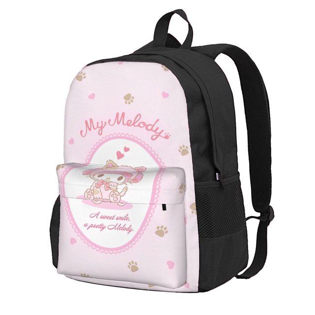 Sanrio Kawaii Hellokitty Women Backpack Mochila Trend Student School Bag Computer Rucksack Teenage Waterproof Travel Rucksack tzw