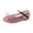 Pink, variant on Otqutp Toddler Lightweight Sneakers Casual Side Hollow Buckle Flat High Heel Roman Shoes Women's Summer Sandals Fashion Women's Sandals(Pink,11.5-12Years)