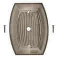 thumbnail image 3 of Amerock BP36540G10-XCP30 11-3/5" X 6-3/10" Wall Plate  1 Cable Satin Nickel - pack of 30, 3 of 3