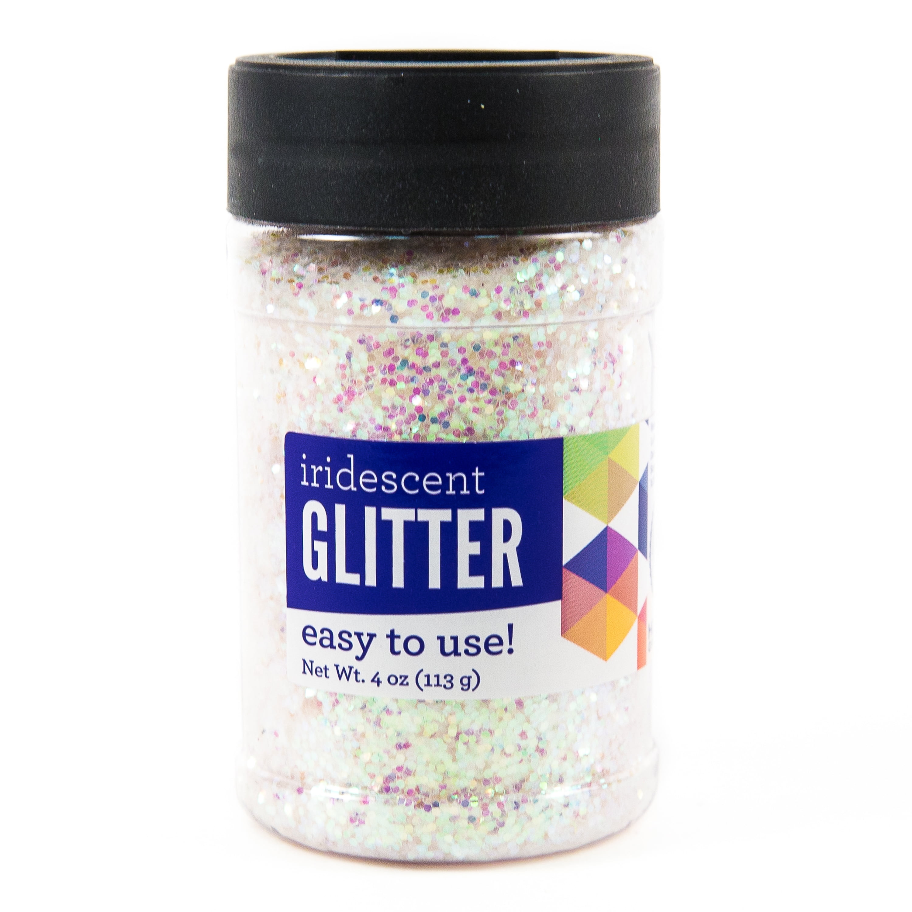 Kids Craft 4 Ounce Iridescent Glitter Shaker, 1 Each