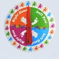 thumbnail image 4 of Adult Board Game Body Twist Music Twister Game Props Multiplayer Party Parent-Child Interactive Game Toy, 4 of 9