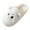 Blanc, variante sur Leozcaa Pantoufles Douillettes pour Femmes, Pantoufles de Maison en Peluche Chat, Chaussures en Mousse à Mémoire, Intérieur Extérieur, Pantoufles Chaudes d'Hiver