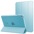 thumbnail image 1 of IPad Mini 4 - Funda inteligente delgada y liviana con soporte y protector posterior translúcido esmerilado compatible con Apple iPad Mini 4 de 7,9 pulgadas con activación/suspensión automática, 1 of 8