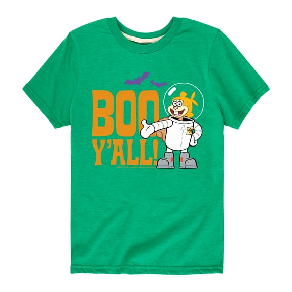 SpongeBob SquarePants - Sandy Boo Y'all - Toddler And Youth Short Sleeve Graphic T-Shirt