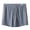 Dark Gray, variant on Joernso Men Boxer Underwear Elastic Waist Mid-rise Shorts Briefs Solid Color Wide Loose Fit Button Fly Ice Silk Thin Panties