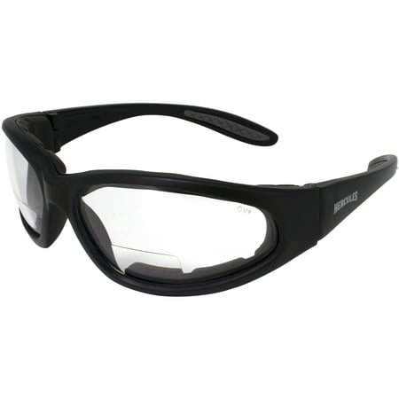 

Global Vision Eyewear Hercules Bifocal Anti-Fog Safety Glasses with EVA Foam Clear Lens