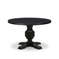 thumbnail image 6 of Luxe by East West Furniture 7-Piece Modern Dining Table Set In Platinum Gray Color, 6 of 7