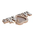 thumbnail image 4 of Mr Mrs Wood Heart Picture Frame, Mr Mrs Picture Frame Synthetic Wood  For Anniversaries For Desktop, 4 of 8