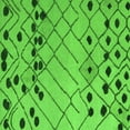 thumbnail image 1 of Ahgly Company Indoor Square Abstract Green Modern Area Rugs, 5' Square, 1 of 4