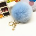 thumbnail image 4 of Bangcool Key Chain Fashion Creative Pom Pom Handbag Pendant Purse Charm Cell Phone Charm, 4 of 7