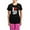 With Pink Pant, variant on CafePress - I Heart Cats Women's Dark Pajamas - Women's Short Sleeve Print T-Shirt and Pants Dark Cotton Pajama Set