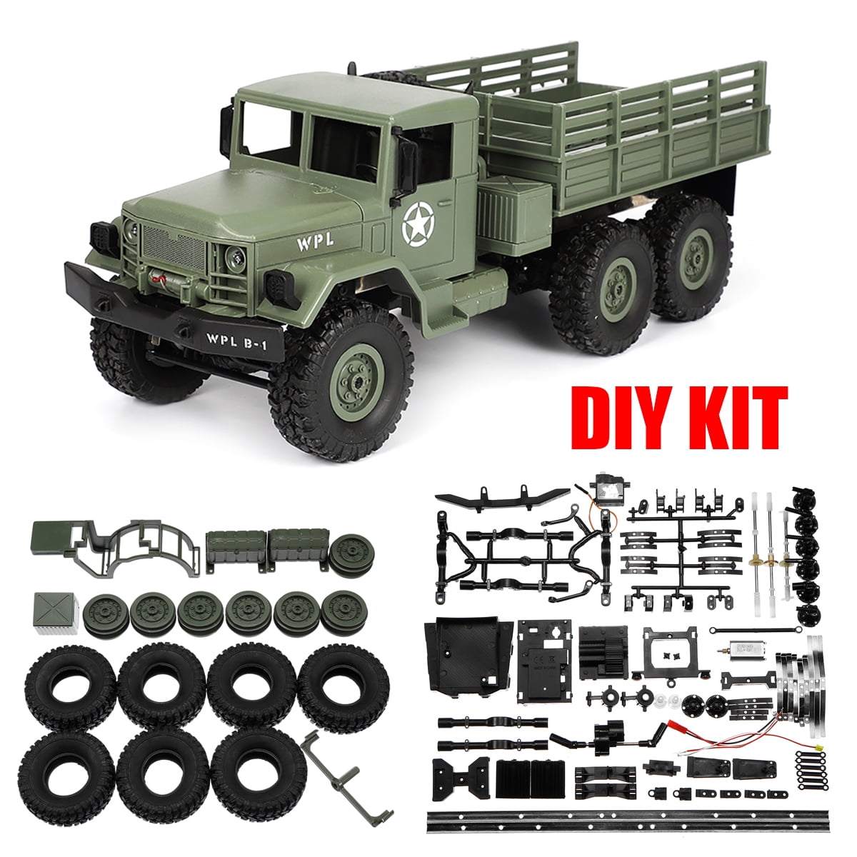 rc military vehicle kits