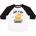 thumbnail image 3 of Inktastic Cheese Lover Kids Boys or Girls Toddler T-Shirt, 3 of 5