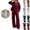 Wine, variant on Mfakffe Womens 2‑Piece Tracksuit Set Henley Long Sleeve Top & Drawstring Wide Leg Pants Loose Soft Matching Loungewear Outfit