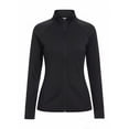 thumbnail image 5 of Bosfbaoi Women's Stand Collar Full Zip Long Sleeve Athletic Jacket, Stretchy Breathable Moisture Wicking Workout Top, Zipper Pocket Thumbhole Outerwear for Gym Yoga Running, 5 of 6