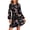 Butterfly American Flag, variant on Ghost Long Sleeve Dress for Women Size M Pumpkin Knee Length Midi Dress Elegant Modest Prom Dress Halloween A-Line Dress Pink Outdoor Cocktail Dress