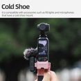 thumbnail image 4 of Tignapoo Sunnylife 761V3 Magnetic Mounting Bracket with Cold Shoe & 1/4" Adapter - 6 Strong Magnets, Cat-Ear Design, Silicone Pads for Stable Rotating Photography Expansion, Compatible with Osmo, 4 of 6