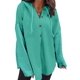 thumbnail image 1 of Sudadera holgada SHEWIN con capucha para mujer, color verde menta, 1 of 4