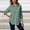 Light Green, variant on Ladies Shirts Summer Top for Women’s Shirt Wardrobe for Everyday Wear Versatile Button-Front V-Neck Top for Spring and Fall Layering Light Green M