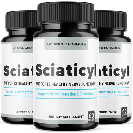 Sciaticyl Advanced Nerve Health Support Pills Natural Vitamin Supplement 180 Capsules