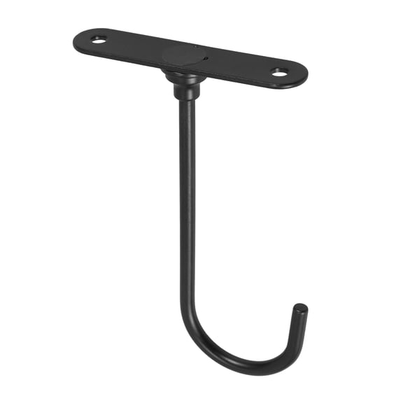 Raindrops 1Set Under Cabinet Banana Hook Metal Sleek Exterior Kitchen Under Cabinet Banana Holder Modern Aesthetic