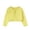 Yellow, variant on GigrtiJin 18M-11T Girls One Button Cardigan Long Sleeve Knit Cardigan Cute Cropped Crew Neck Casual Sweaters