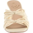 thumbnail image 3 of Sam Edelman Women's Pia Heeled Sandals Ivory Satin 8.5M, 3 of 5
