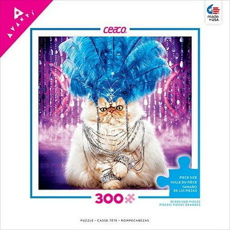 -300 Piece Oversized Avanti- Show Cat Jigsaw Puzzle, Ceaco ...