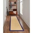 thumbnail image 3 of Linon  Athena Sisal and Blue, 2.6' x 8' Runner, 3 of 5