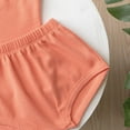 thumbnail image 5 of Zpanxa Girls Outfits Solid Color Knit Tank Top with Pants 2 Piece Casual Wear Set 2-3 Years, 5 of 5