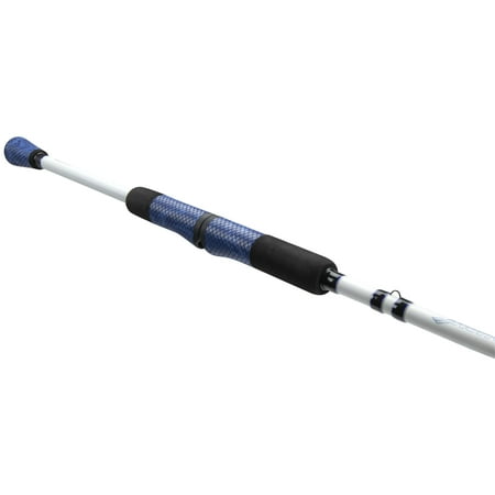 Lew s Inshore Speed Stick Spinning Fishing Rod 7-Foot 1-Inch Med Power MF Action Inshore Blue/White