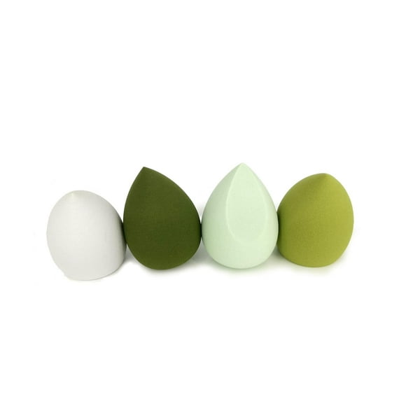 Esponjas de maquillaje Esponja de mezcla de base para corrector, rubor en polvo, esponjas de licuadora multicolores (multicolor C)