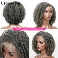 thumbnail image 6 of Glueless Salt & Pepper Grey Highlights Human Hair Wigs, 4X4 Lace/5X5 Closure, Pre-Plucked, 6 of 6