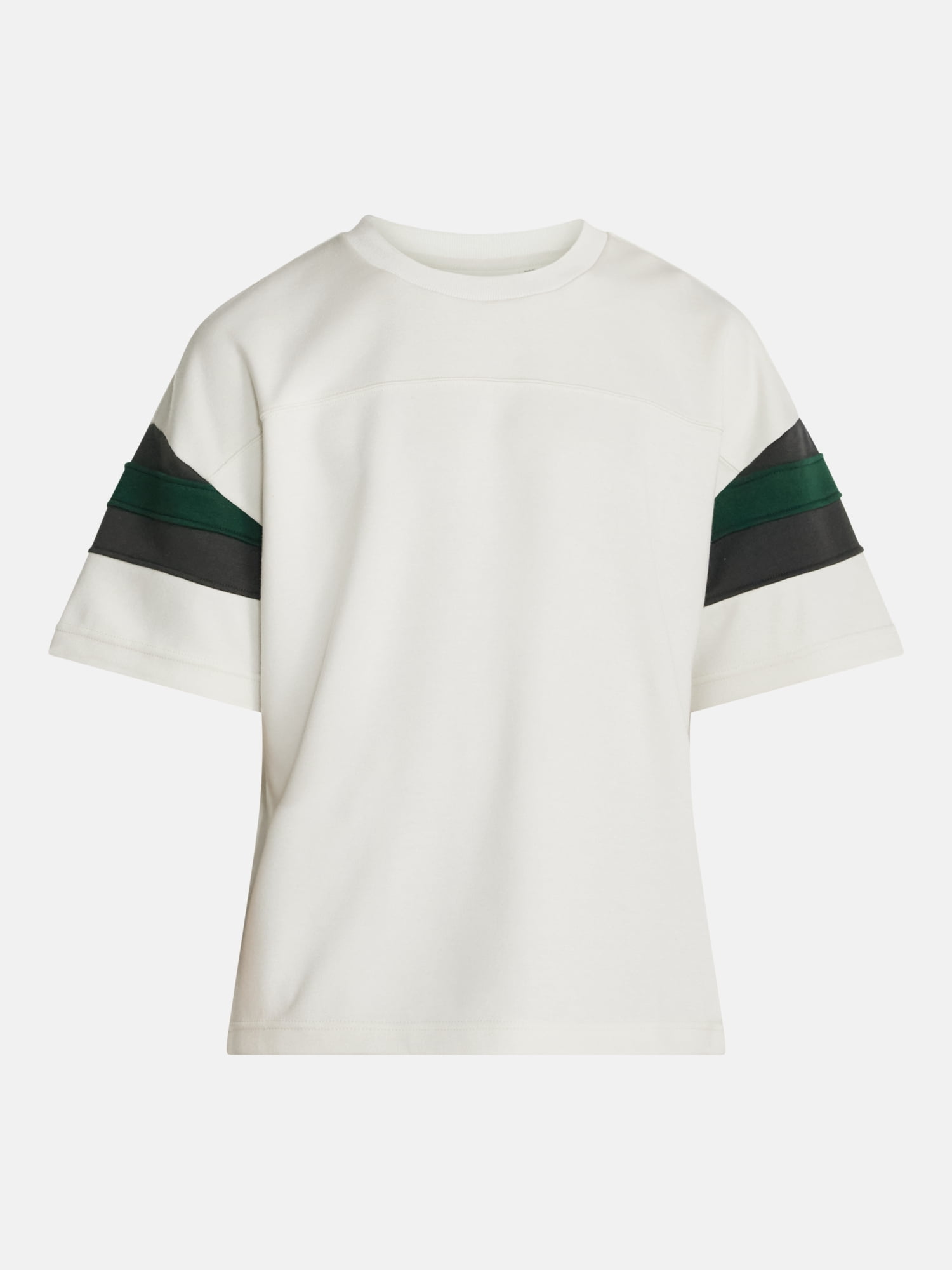No Boundaries Sporty Color Block Tee with Short Sleeves, Men's & Big Men's XS-5XB