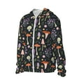 thumbnail image 2 of Balery Mushrooms Men's Women's UPF 50+ Sun Protection Lightweight Hoodie Performance Long Sleeve Shirt for Fishing Running-X-Large, 2 of 9
