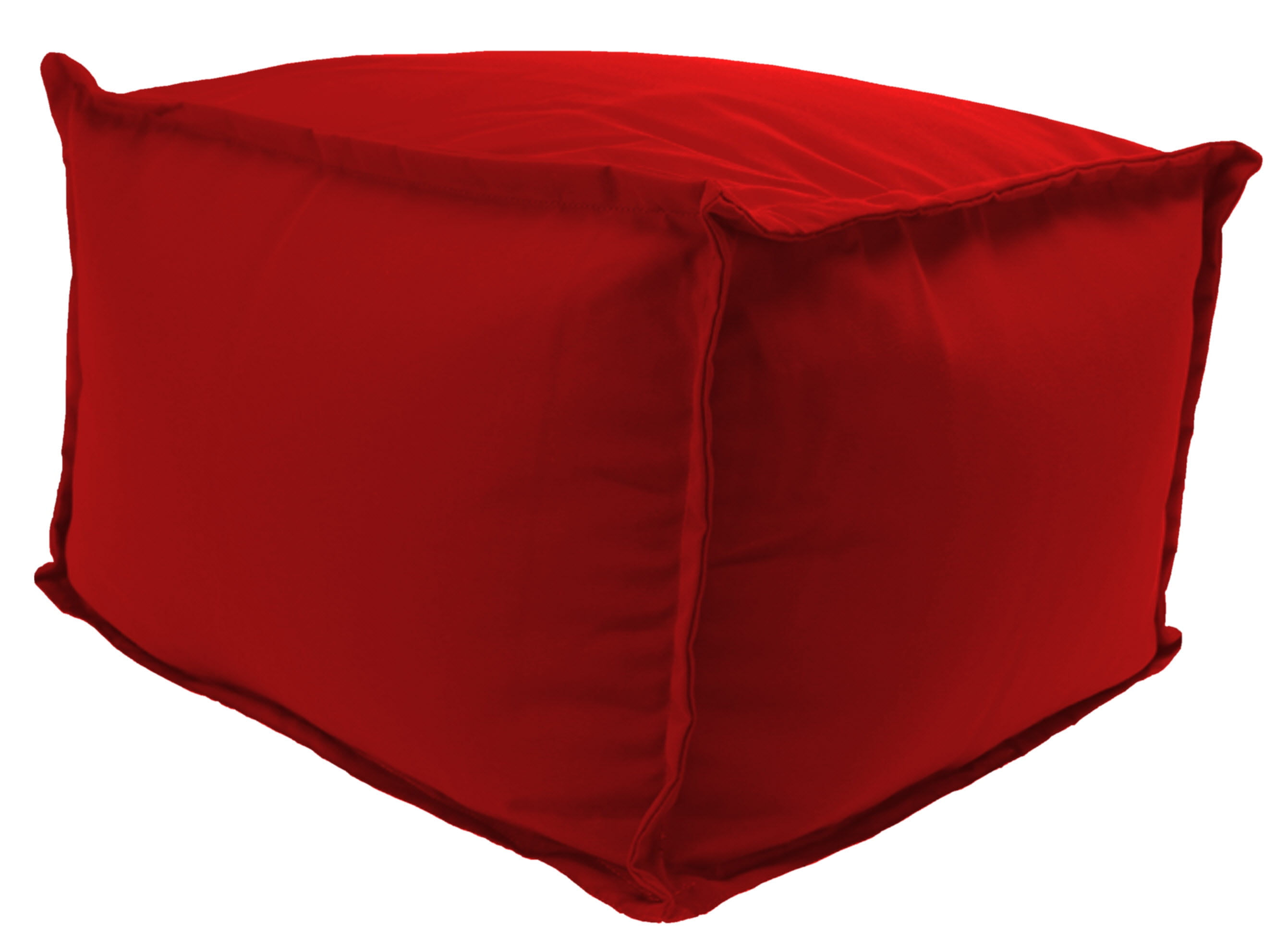 Sunbrella 25" x 23" x 17" Outdoor Square Pouf Ottoman