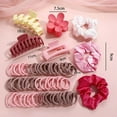 thumbnail image 2 of 61 PCS Hair Accessories Set for Women – Hair Clips, Elastic Hair Ties, No-Crease Bands & Styling Tools for Everyday Hairstyles, 2 of 10
