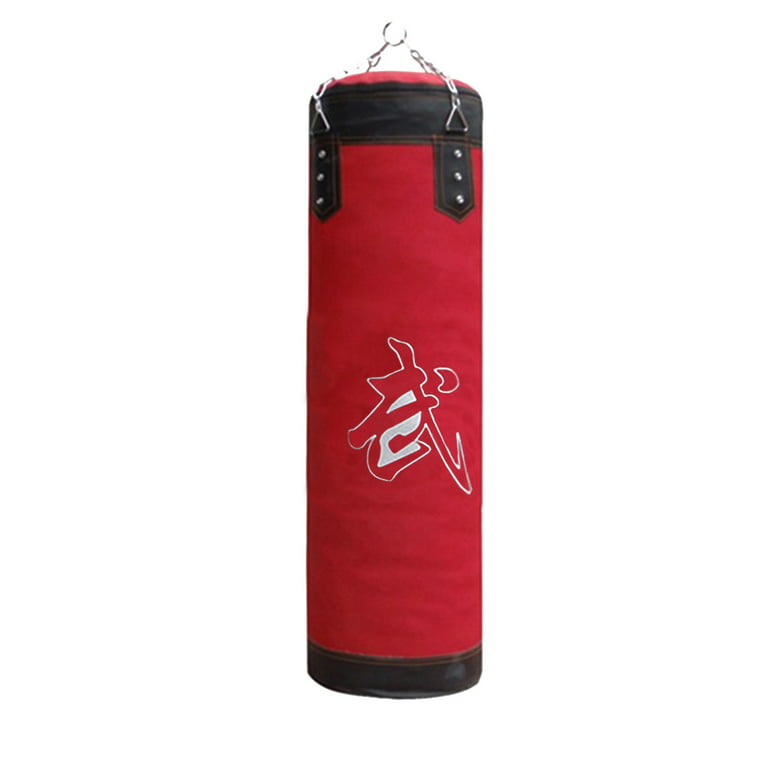 SPRING PARK 8Pcs/Set Fitness Training Punch Bag Filled Kick Hanging Boxing  Set Heavy MMA Punching Training Pads 