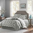 thumbnail image 2 of Home Essence Becker Reversible Bed in a Bag Bedding Set, Grey, Full, 2 of 12
