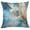Fairy, variant on QISIWOLE Christmas Train Cushion Cover, Blue Holiday Ball Tree Snow Print Pillowcase, 18 x 18 in Polyester Pillow Cover, for Sofa Couch Bedroom and Christmas Decor