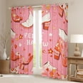 thumbnail image 2 of Homewish Kawaii Pink Boots Blackout Curtains Set of 2 (52x84 Each) for Preppy Kids Children,Western Cowgirl Window Curtains,Stars Print Curtains and Drapes,Super Cozy Room Decor, 2 of 6